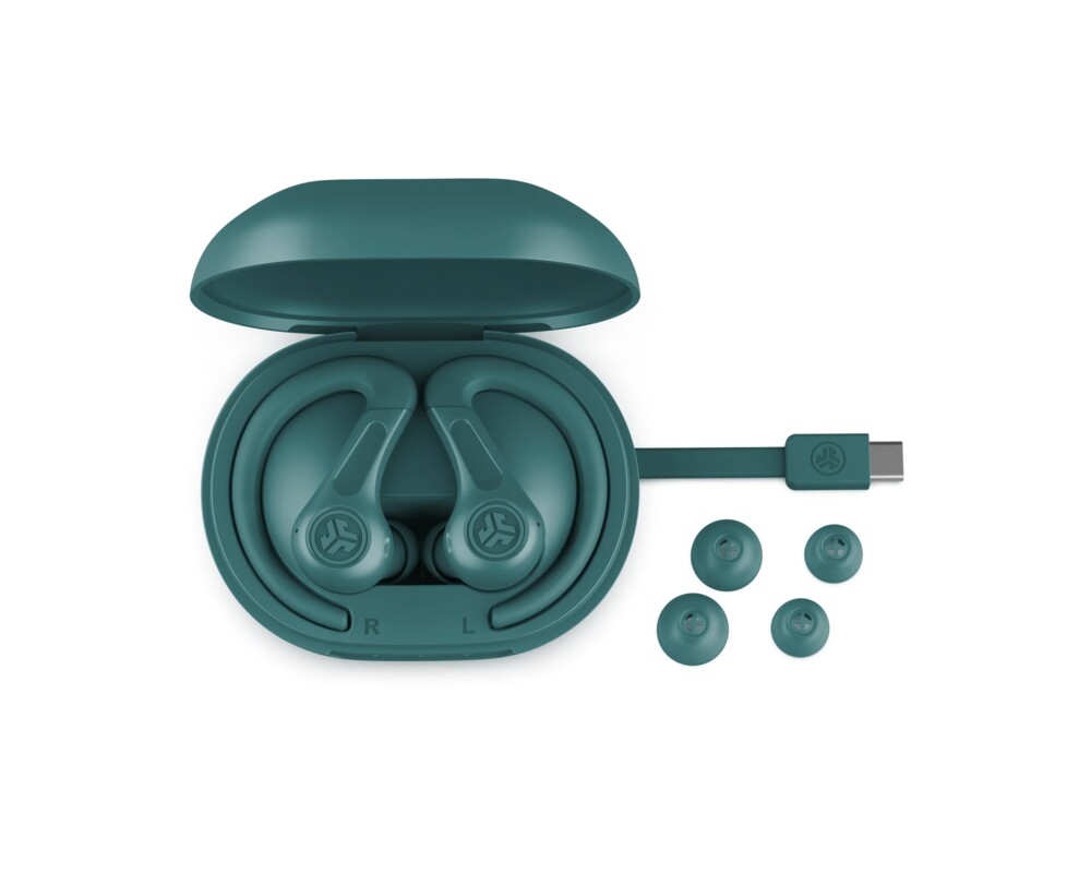 Слушалки JLAB JBuds Sport ANC 4 True Wireless Earbuds - Teal 2