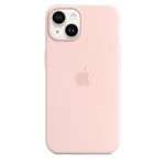 Калъф Apple iPhone 14 Silicone Case with MagSafe - Chalk Pink 6
