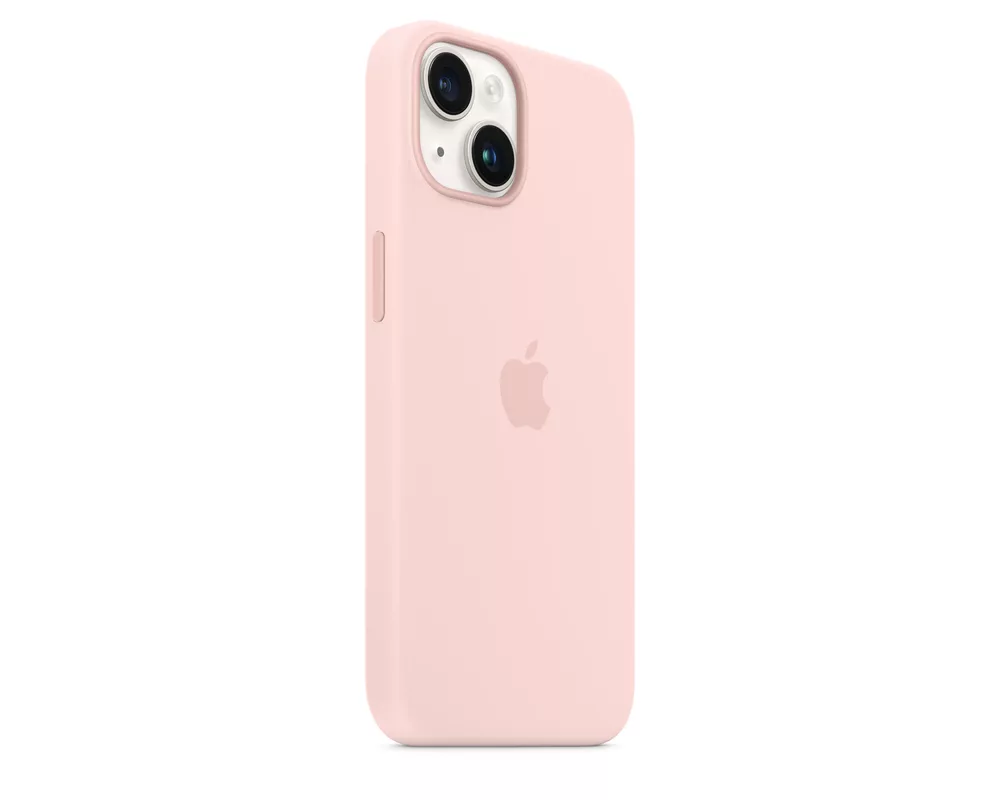 Калъф Apple iPhone 14 Silicone Case with MagSafe - Chalk Pink 7