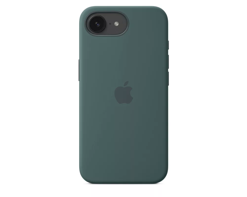 Калъф Apple iPhone 16e Silicone Case Lake Green 3