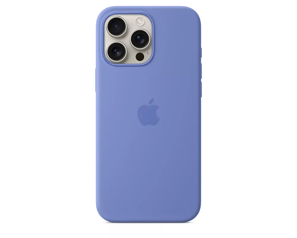 Калъф Apple iPhone 16 Pro Max Silicone Case with MagSafe - Periwinkle (SEASONAL) 3