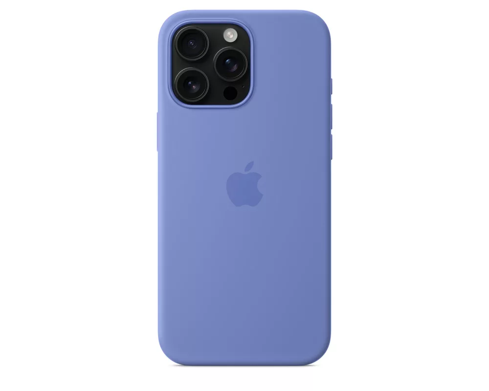 Калъф Apple iPhone 16 Pro Max Silicone Case with MagSafe - Periwinkle (SEASONAL) 4