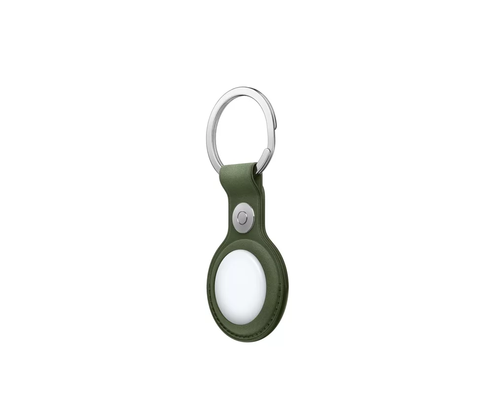 Тракер Apple AirTag FineWoven Key Ring - Moss 2