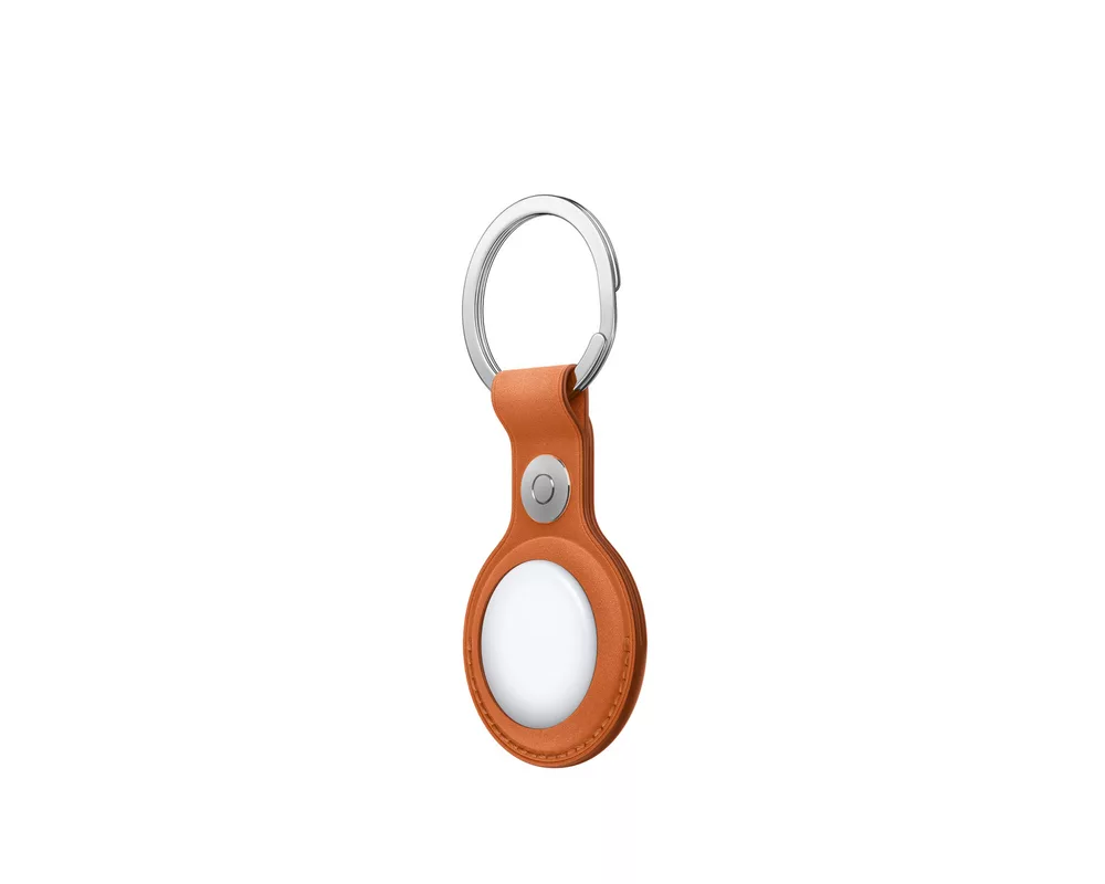 Тракер Apple AirTag FineWoven Key Ring - Fox Orange 2