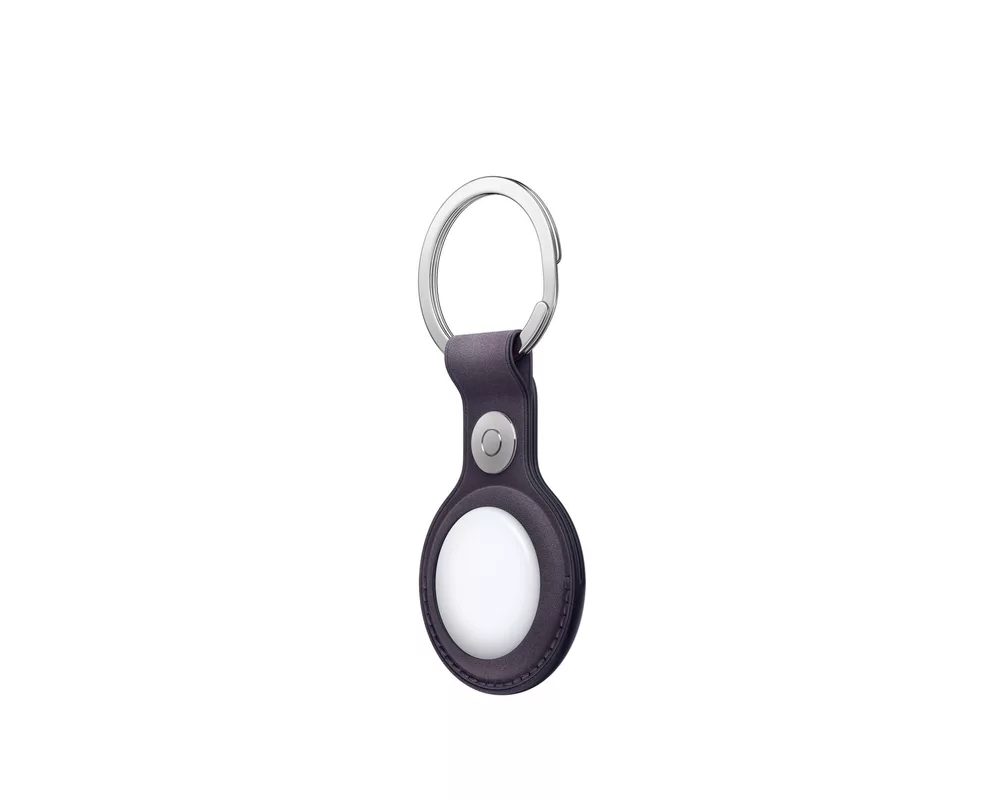 Тракер Apple AirTag FineWoven Key Ring - Midnight Purple 2