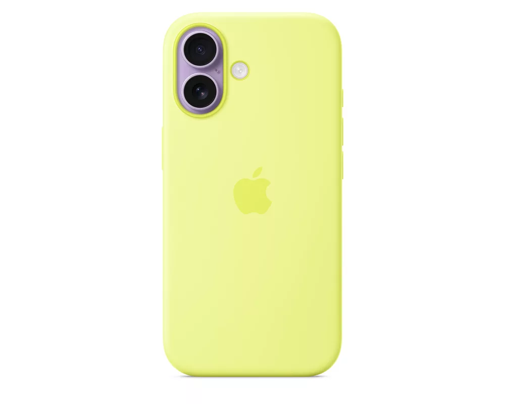 Калъф Apple iPhone 17 Silicone Case with MagSafe - Neon Yellow 5