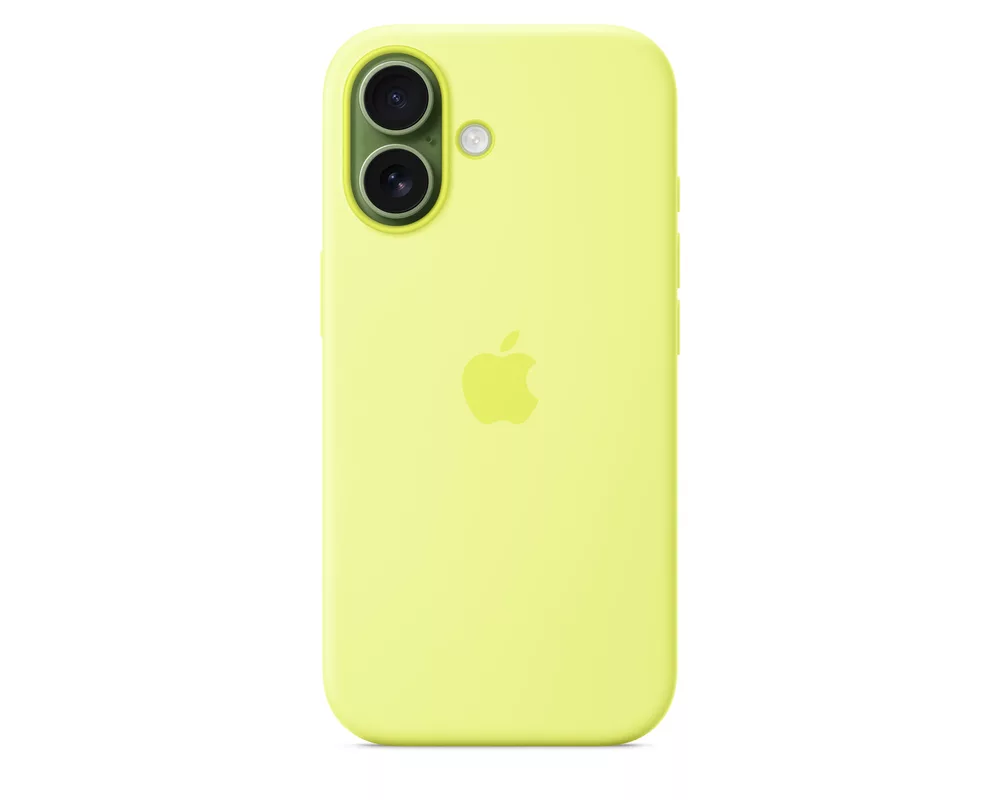 Калъф Apple iPhone 17 Silicone Case with MagSafe - Neon Yellow 6