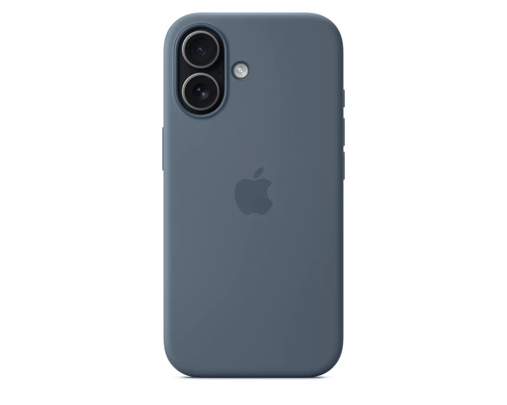 Калъф Apple iPhone 17 Silicone Case with MagSafe - Anchor Blue 3