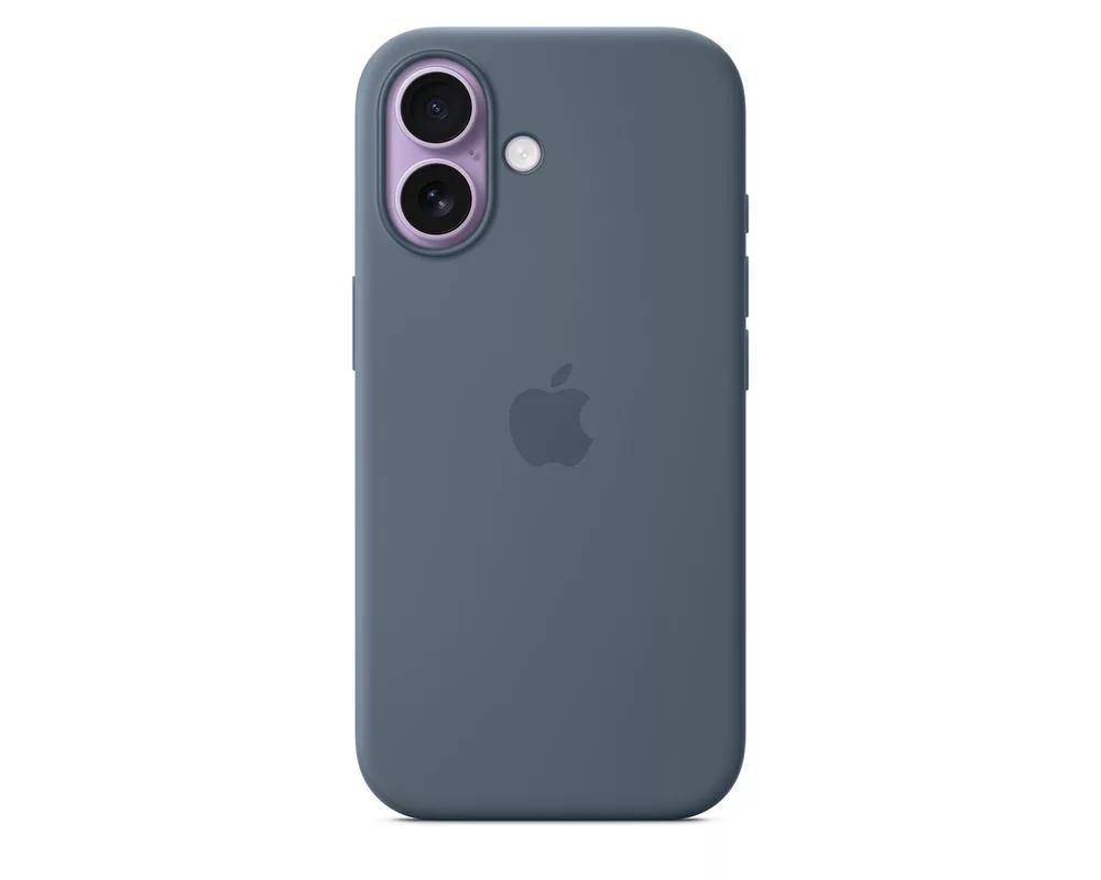 Калъф Apple iPhone 17 Silicone Case with MagSafe - Anchor Blue 5