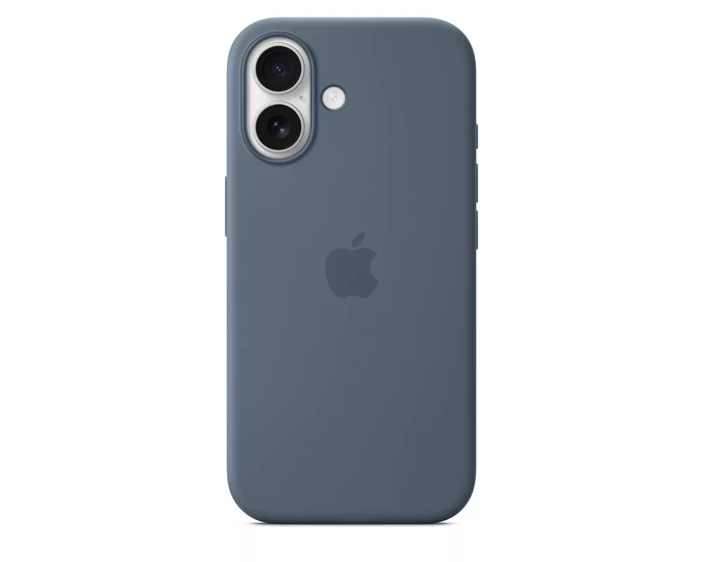 Калъф Apple iPhone 17 Silicone Case with MagSafe - Anchor Blue 4