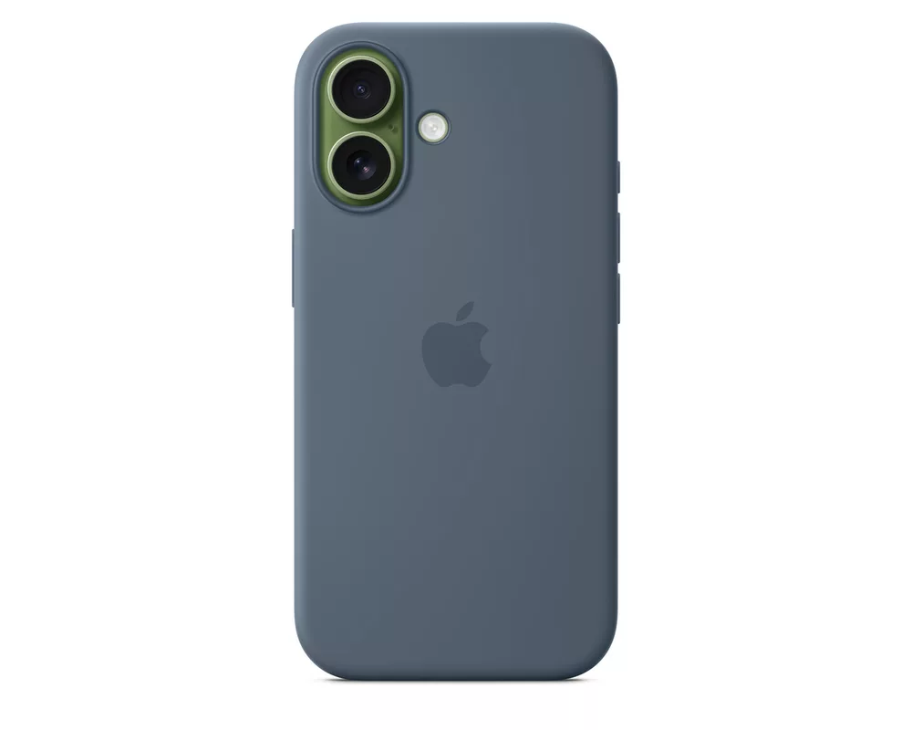 Калъф Apple iPhone 17 Silicone Case with MagSafe - Anchor Blue 6