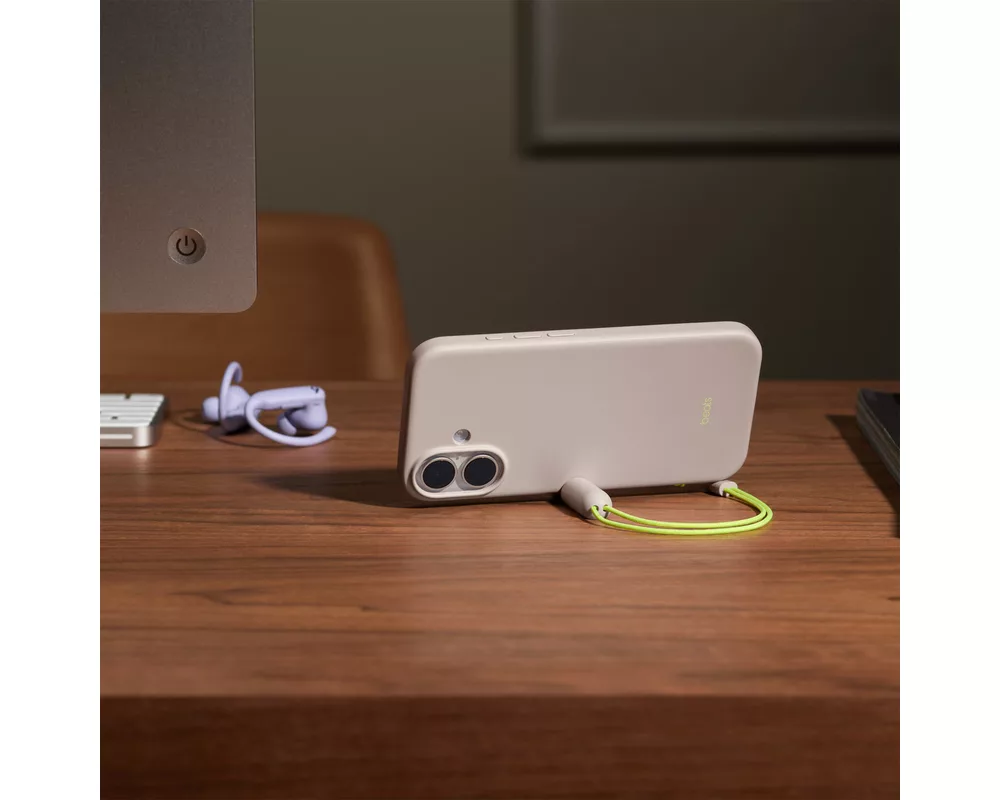Калъф Beats iPhone 17 Kickstand Case with MagSafe and Camera Control - Lime Stone 3