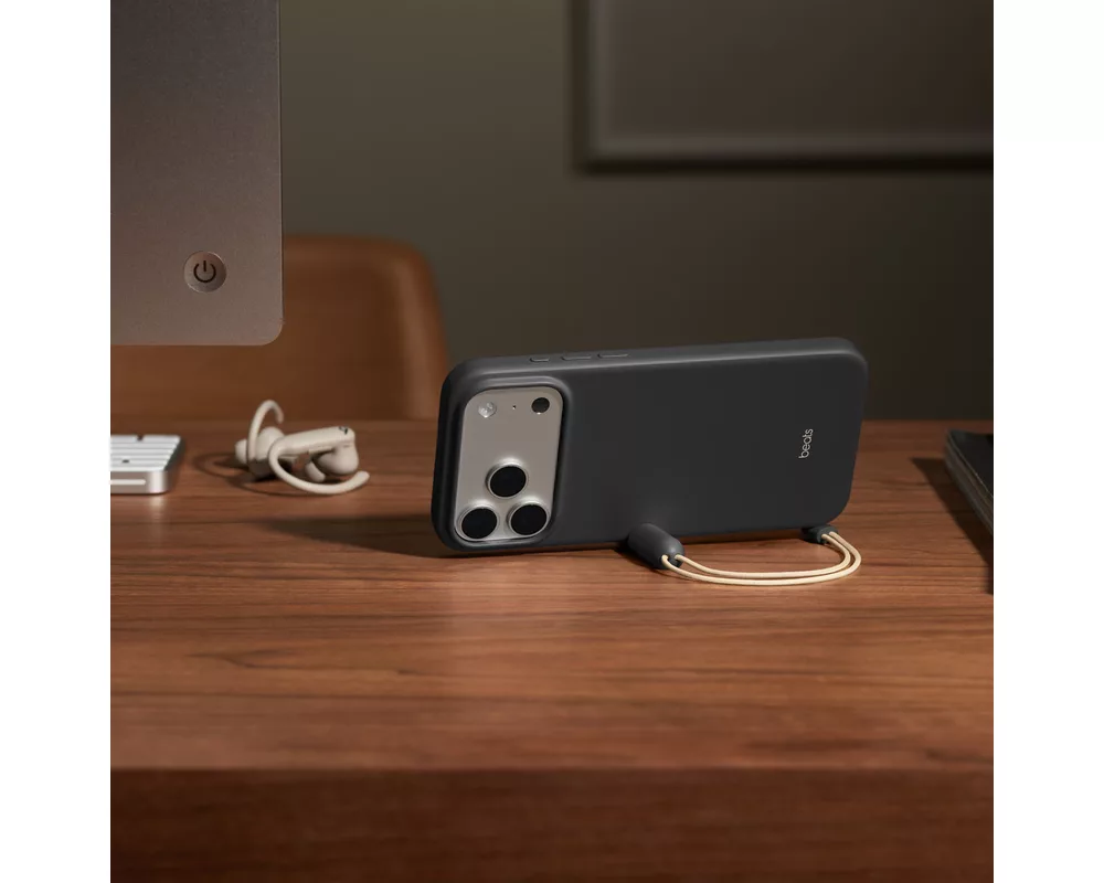 Калъф Beats iPhone 17 Pro Max Kickstand Case with MagSafe and Camera Control - Granite Gray 4
