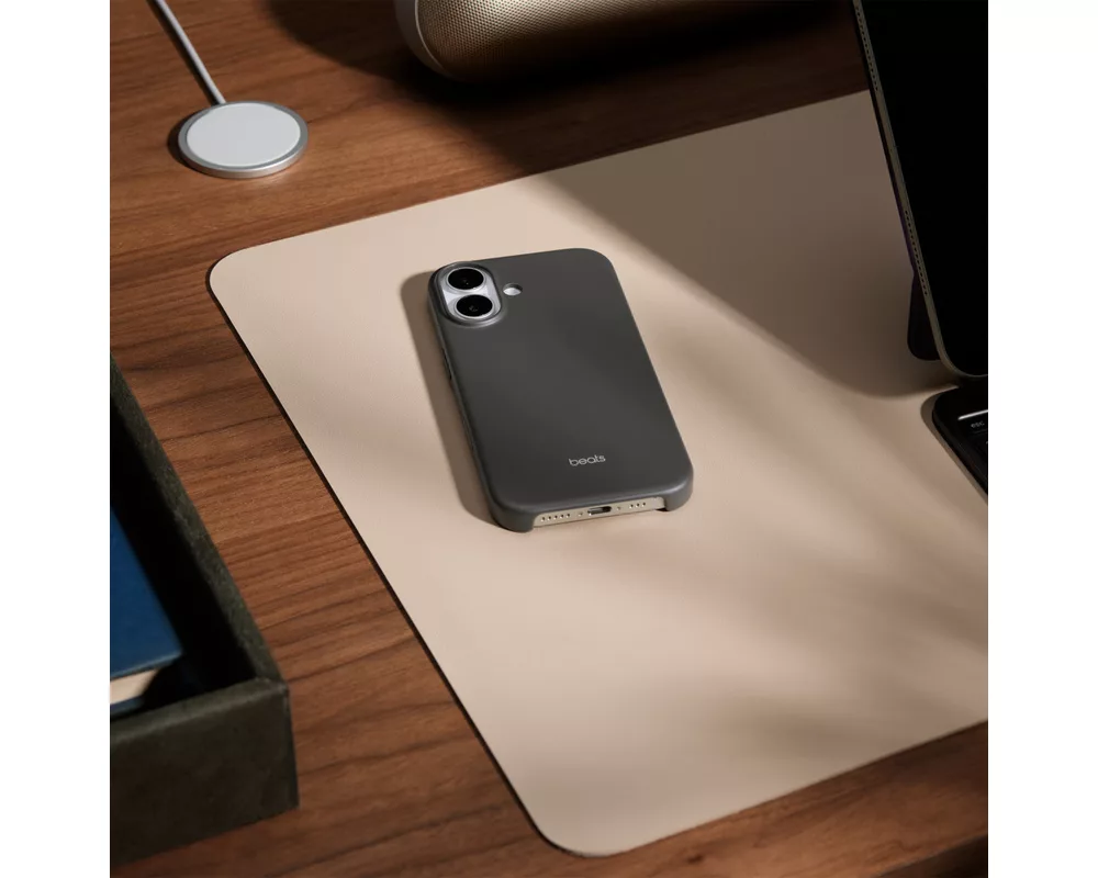 Калъф Beats iPhone 17 Case with MagSafe and Camera Control — Granite Gray 3