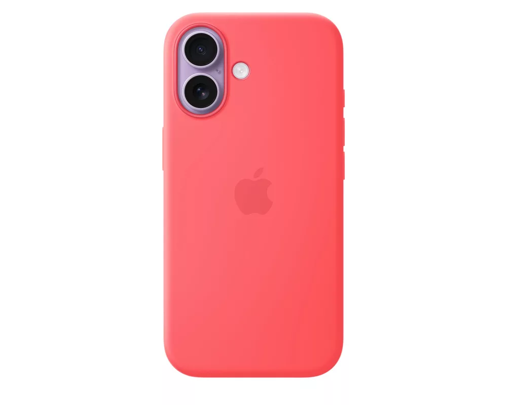 Калъф Apple iPhone 17 Silicone Case with MagSafe - Bright Guava (SEASONAL) 5
