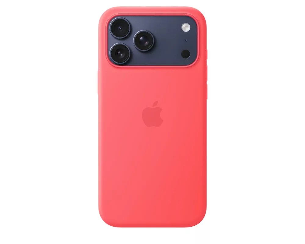 Калъф Apple iPhone 17 Pro Max Silicone Case with MagSafe - Bright Guava (SEASONAL) 2