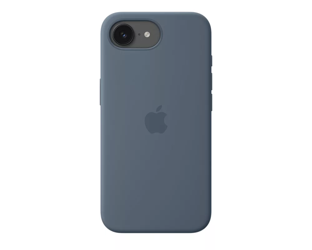 Калъф Apple iPhone 17e Silicone Case with MagSafe - Anchor Blue 2