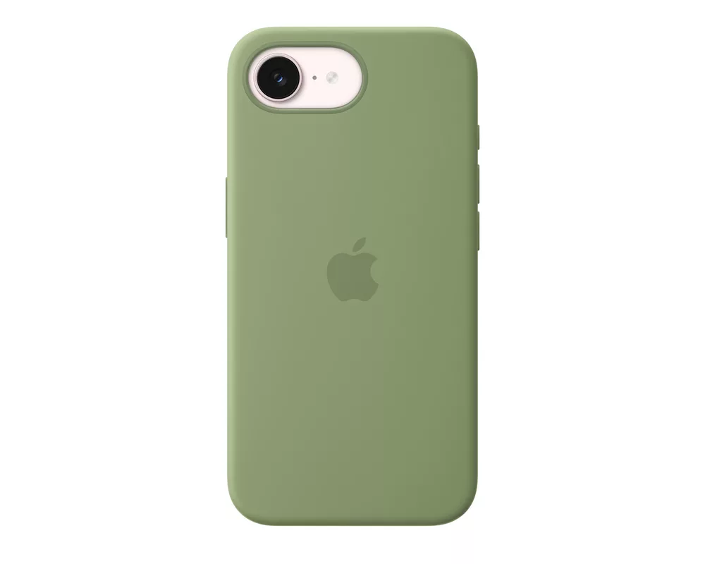 Калъф Apple iPhone 17e Silicone Case with MagSafe - Light Moss 2