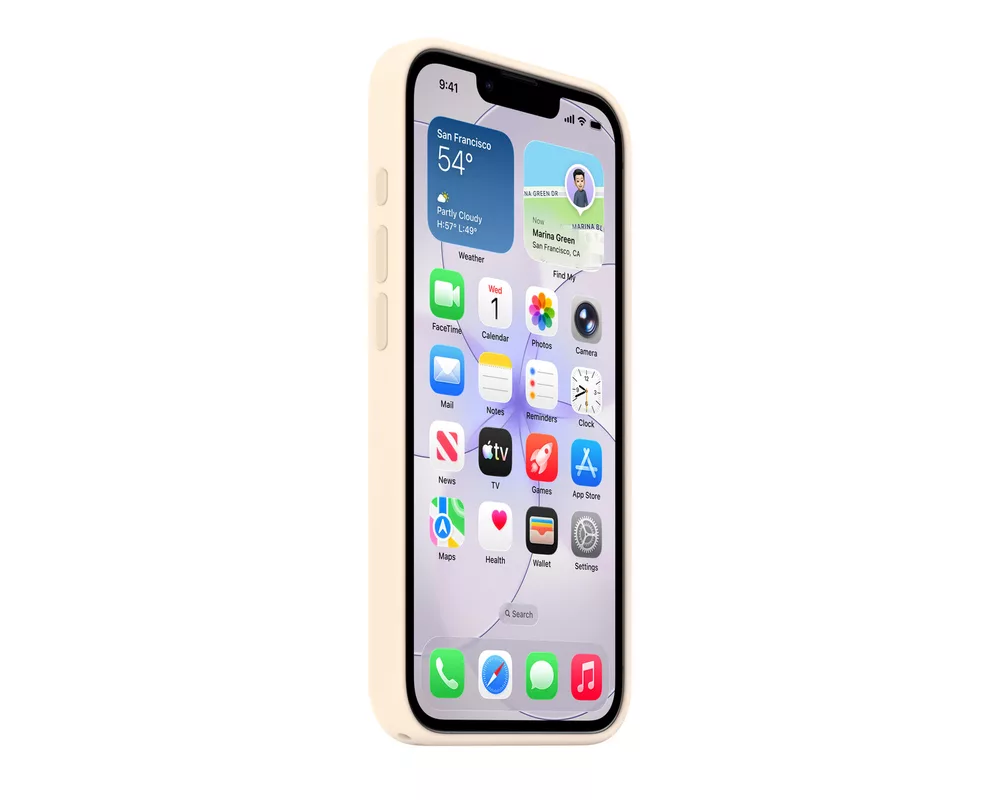 Калъф Apple iPhone 17e Silicone Case with MagSafe - Vanilla 3