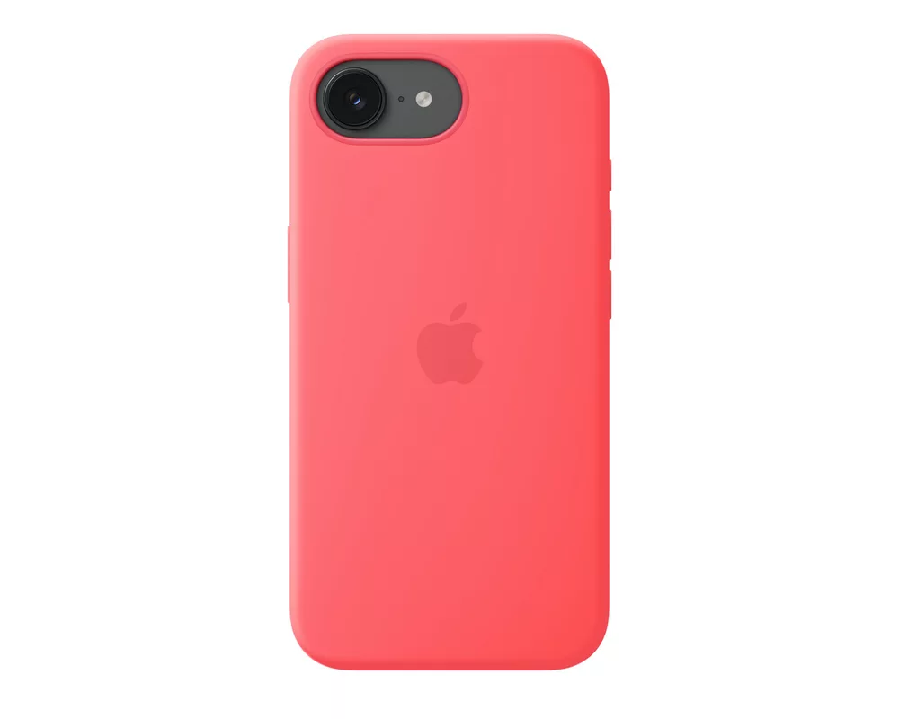 Калъф Apple iPhone 17e Silicone Case with MagSafe - Bright Guava 3