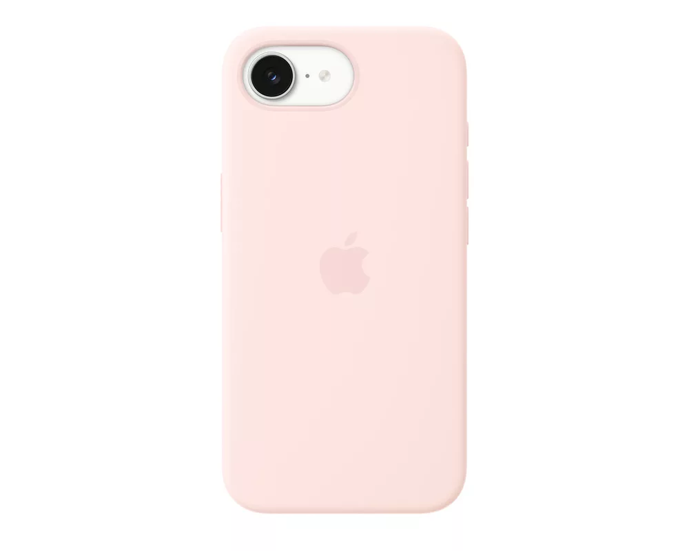 Калъф Apple iPhone 17e Silicone Case with MagSafe - Soft Pink 3