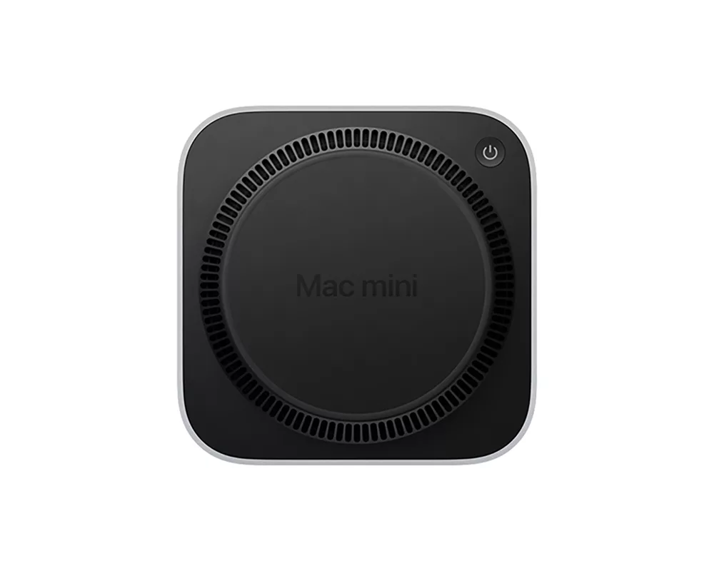 Настолен компютър Mac mini: Apple M6 chip with 12‑core CPU and 12‑core GPU, 16GB, 256GB SSD 5