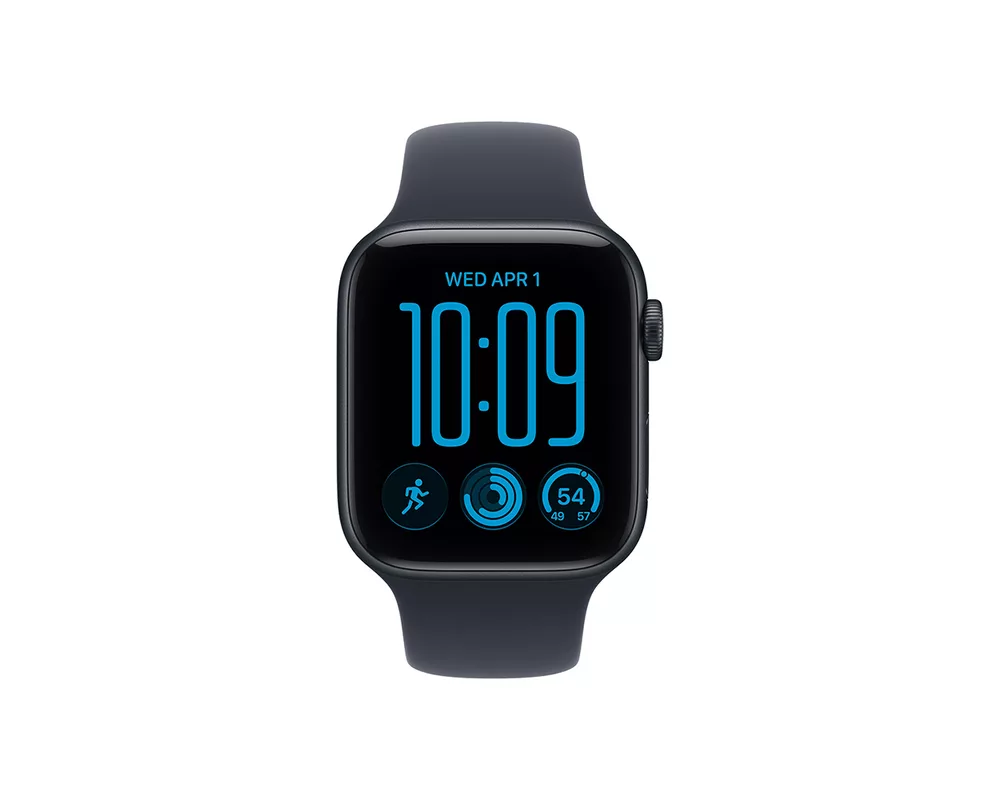 Smart часовник Apple Watch SE3 v2 Cellular 40mm Midnight Aluminium Case with Navy Blue Sport Band - M/L 2