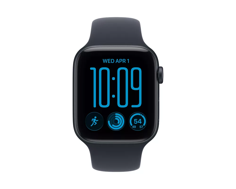 Smart часовник Apple Watch SE3 v2 Cellular 44mm Midnight Aluminium Case with Navy Blue Sport Band - M/L 3