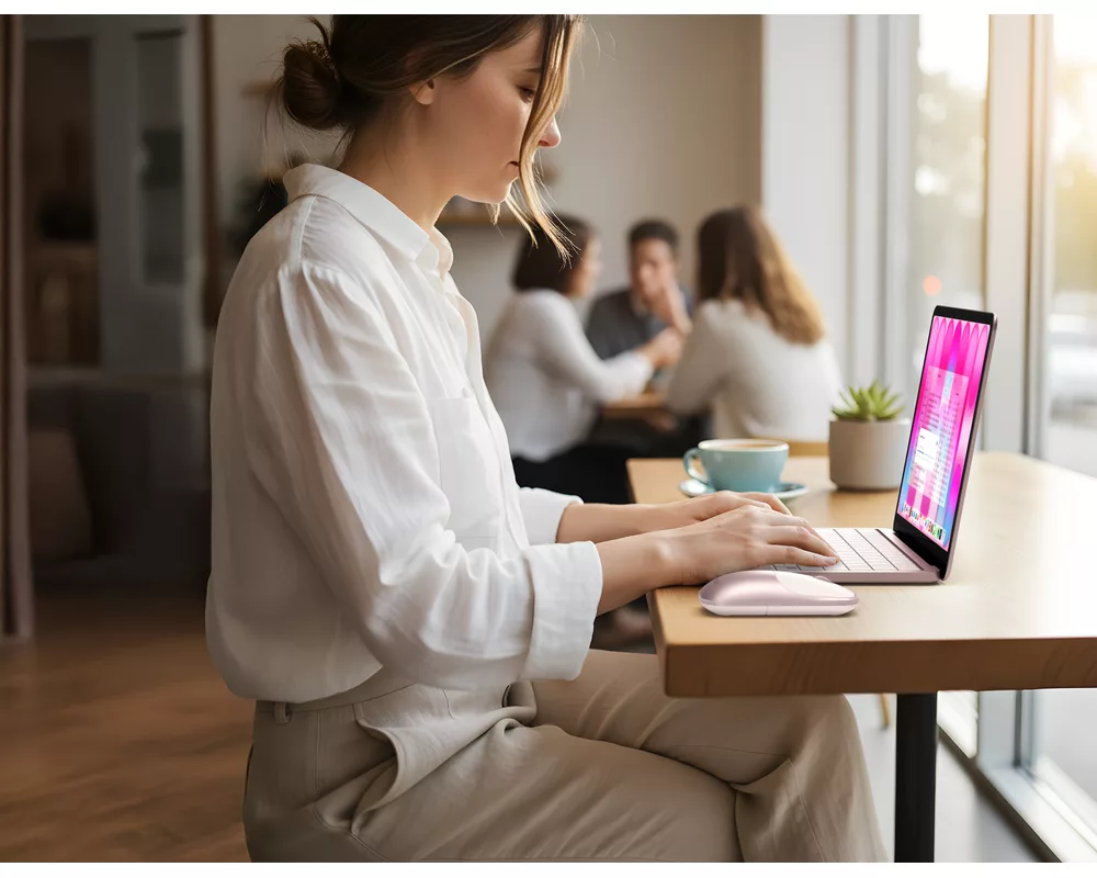 Мишка Satechi Slim EX Wireless Mouse - Blush 7