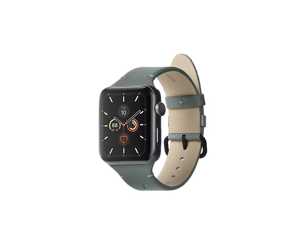 Аксесоар за смарт часовници Native Union (Re)Classic Strap For Apple Watch 40mm - Slate Green 4