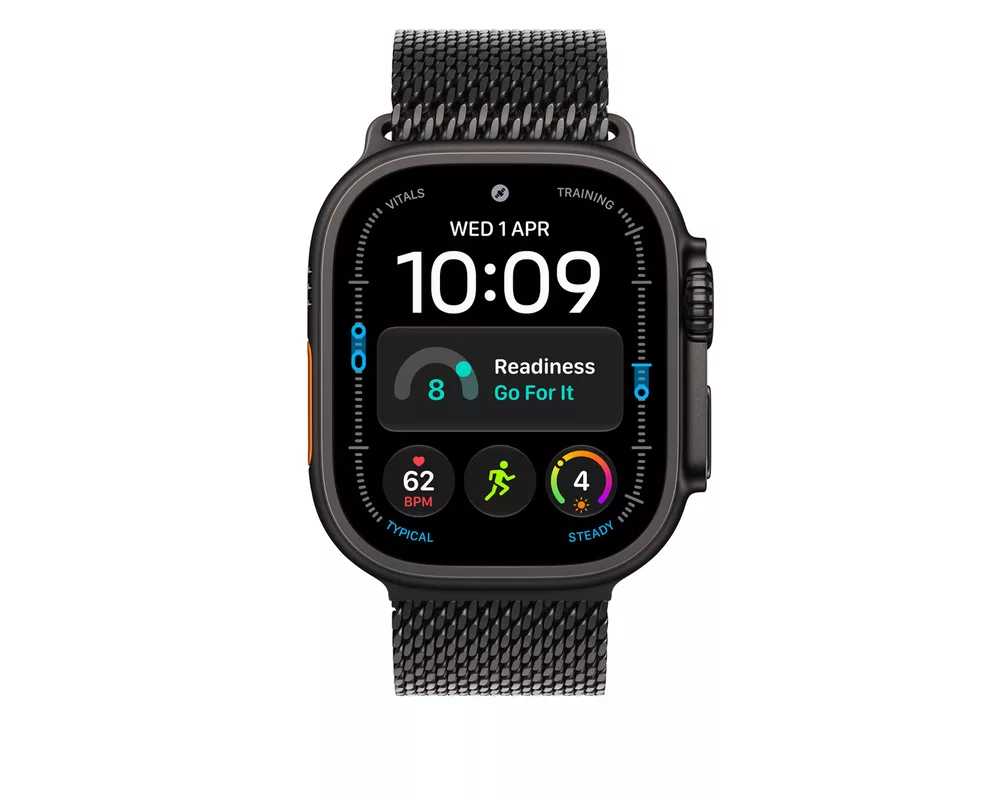 Аксесоар за смарт часовници 49mm Black Titanium Milanese Loop - Medium 3