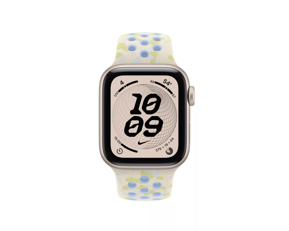 Аксесоар за смарт часовници Apple Watch 40mm Sport Band: Chalk Calm Nike Sport Band - S/M 3