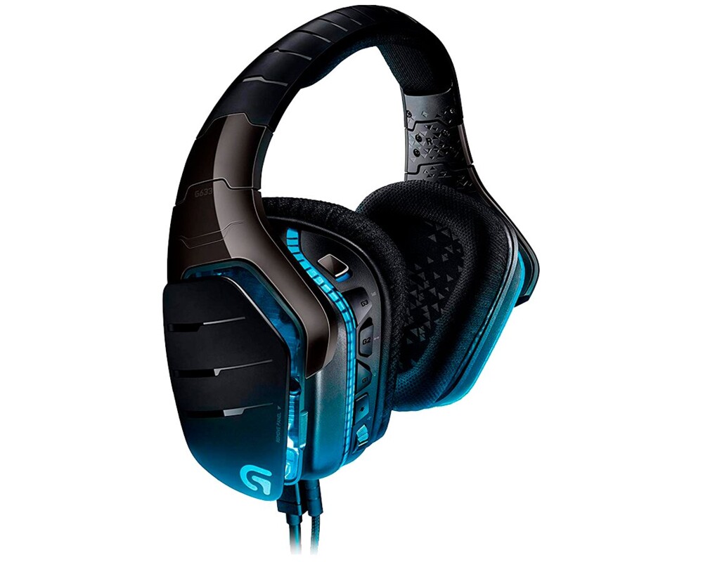 Слушалки Logitech G635 7.1 Lightsync Gaming Headset 6