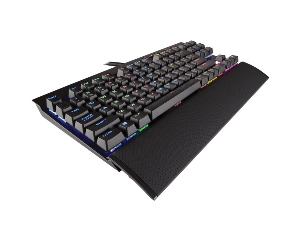 Клавиатура CORSAIR Gaming K65 LUX RGB Compact Mechanical Keyboard Backlit RGB LED Cherry MX RGB Red US 10