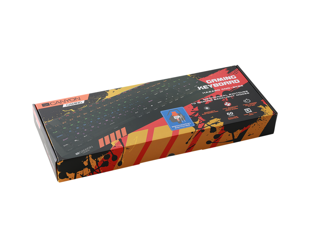 Клавиатура CANYON Multimedia Gaming Keyboard 2