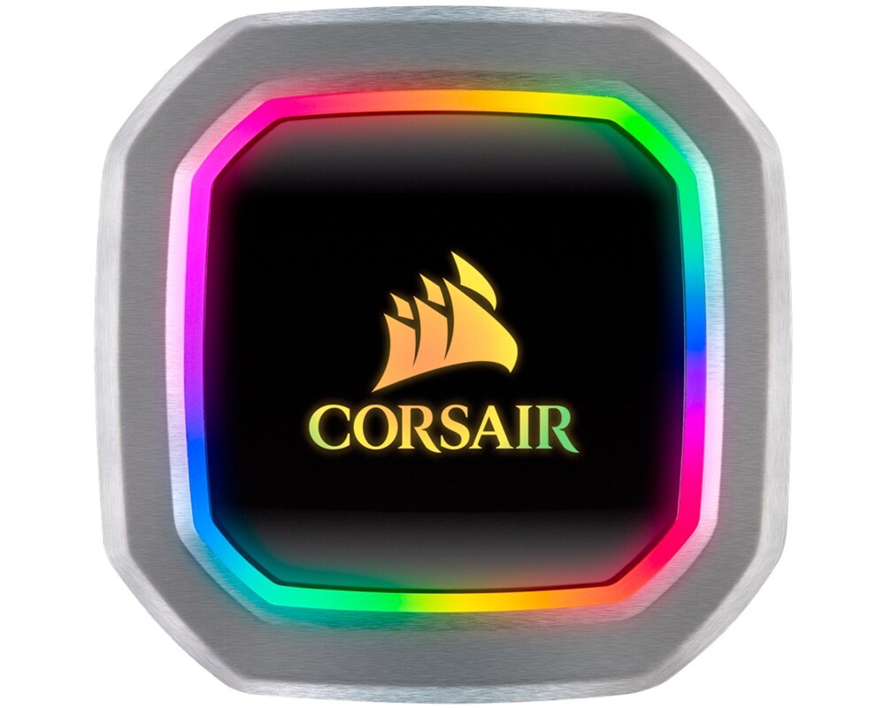 Охладител за процесор Corsair Hydro Series H100i RGB PLATINUM Liquid CPU Cooler, an all-in-one liquid CPU cooler with a 240mm radiator and vivid RGB lighting that’s built for extreme CPU cooling, Cooling Socket Support Intel 115x, Intel 2011/2066, AMD AM3/AM2/AM4, TR4 11