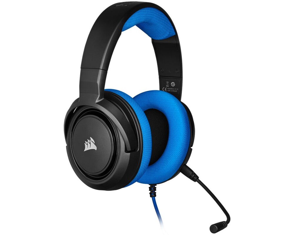 Слушалки CORSAIR CA-9011196-EU Stereo Gaming Headset HS35 Blue EU 8