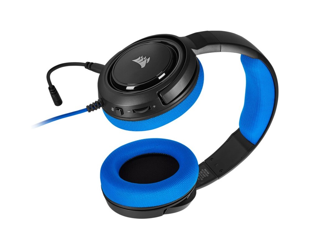 Слушалки CORSAIR CA-9011196-EU Stereo Gaming Headset HS35 Blue EU 9