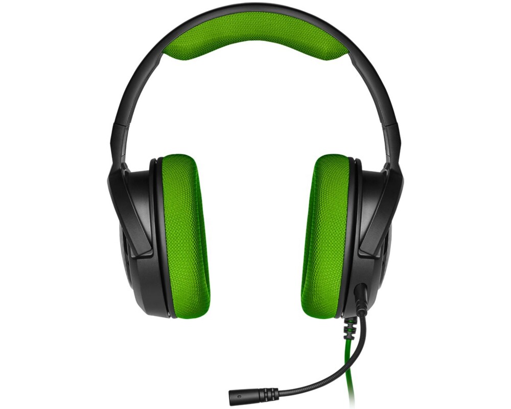 Слушалки CORSAIR CA-9011197-EU Stereo Gaming Headset HS35 Green EU 6