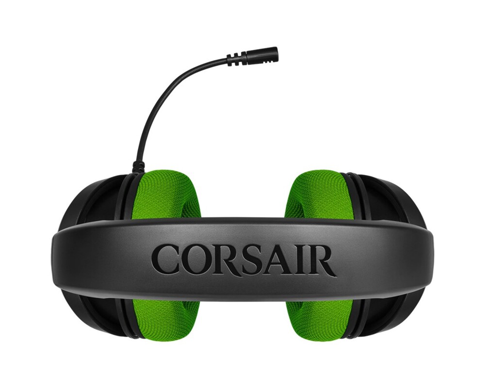 Слушалки CORSAIR CA-9011197-EU Stereo Gaming Headset HS35 Green EU 10