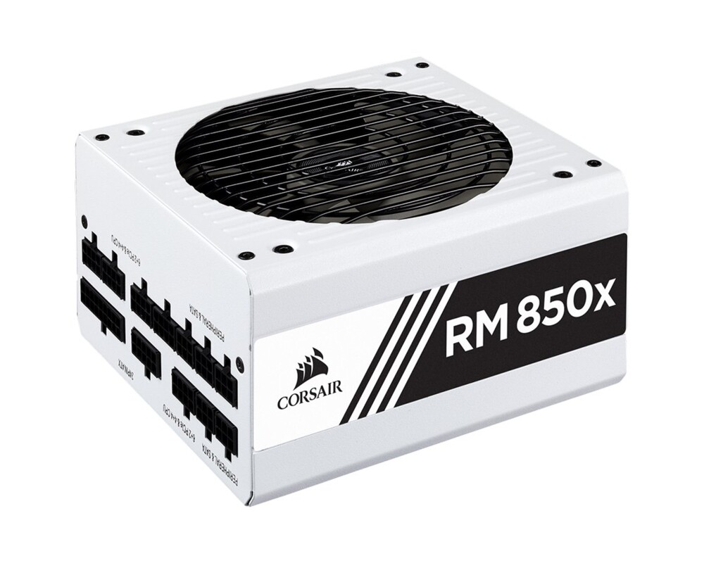 Захранване Corsair RMx White Series™ RM850x-850 Watt 80 PLUS® Gold Certified Fully Modular PSU (EU) 18