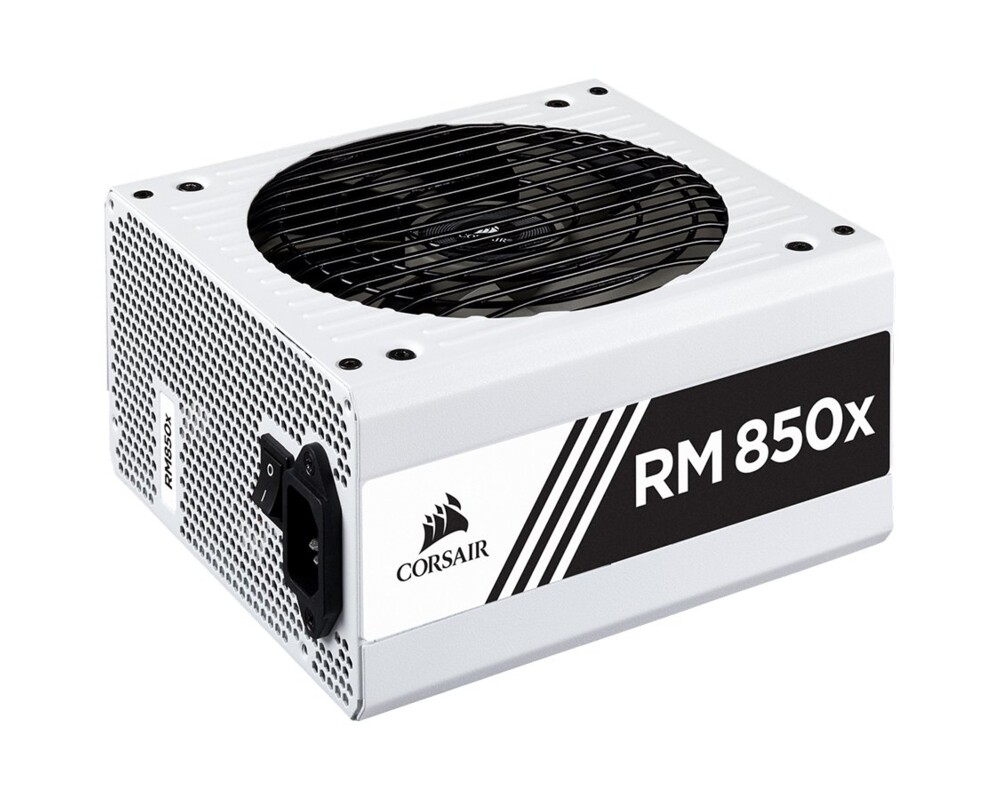 Захранване Corsair RMx White Series™ RM850x-850 Watt 80 PLUS® Gold Certified Fully Modular PSU (EU) 19