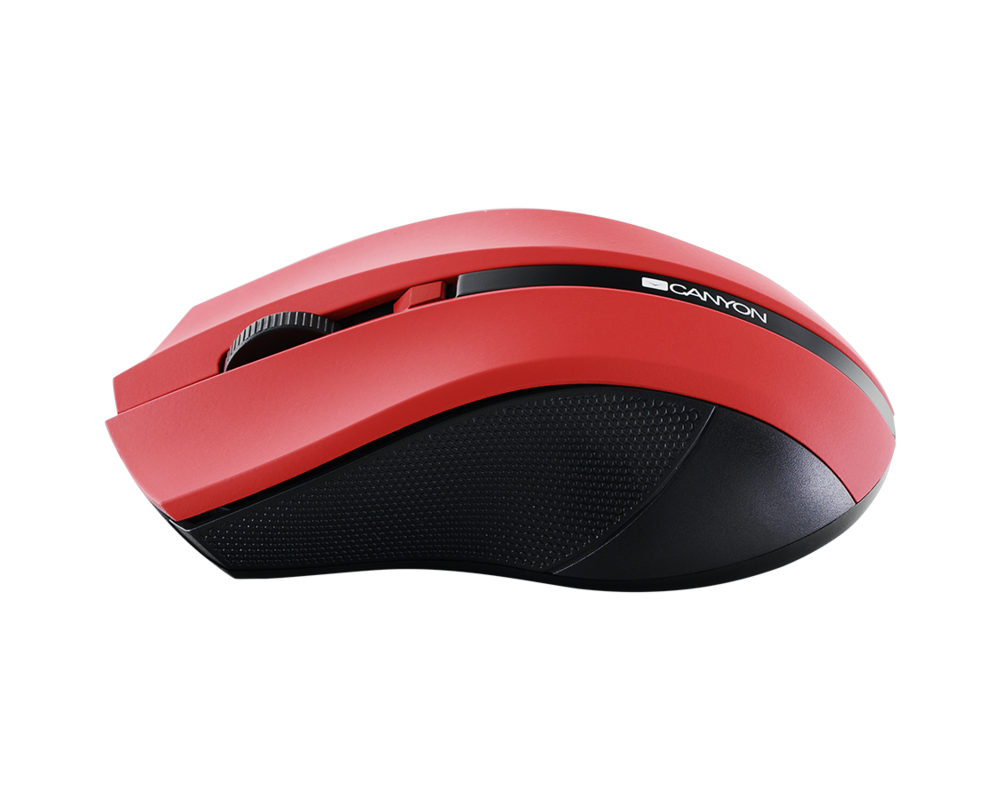 Мишка CANYON mouse MW-5 Wireless Red 3