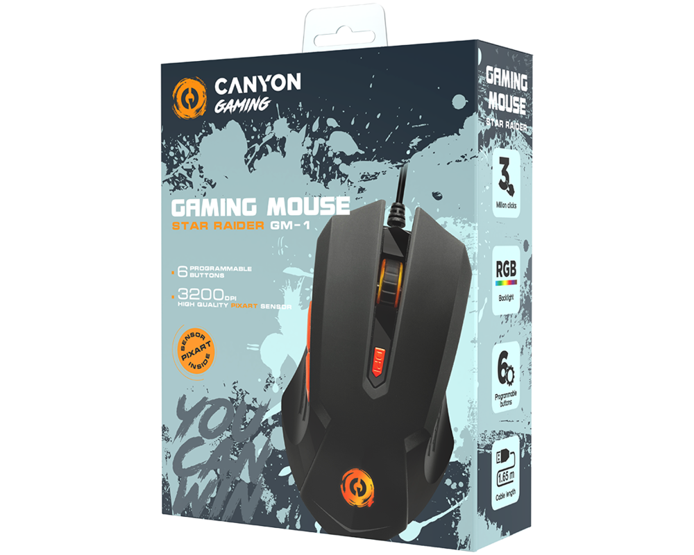 Мишка Canyon Optical Gaming Mouse 4