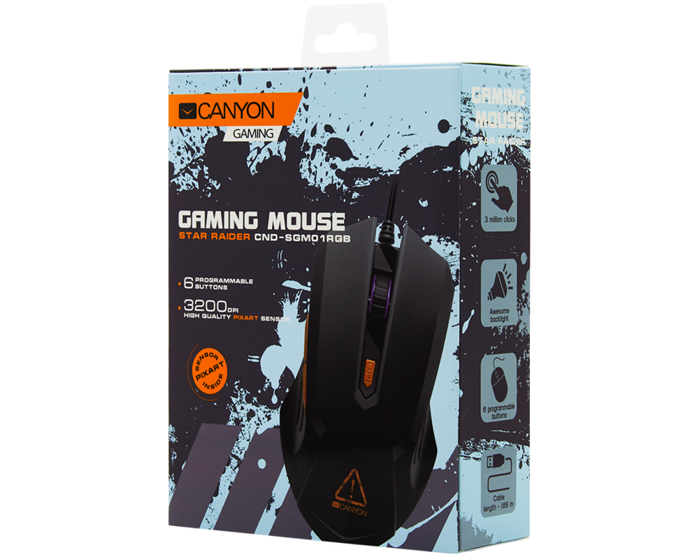 Мишка Canyon Optical Gaming Mouse 3