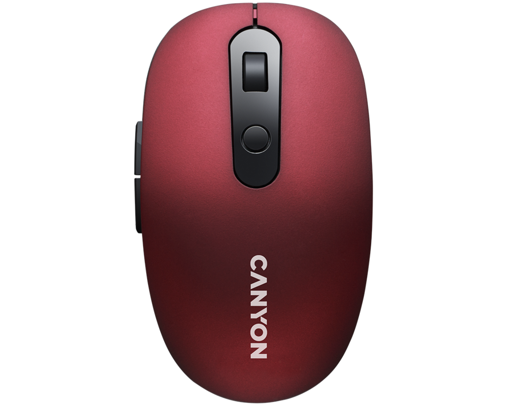 Мишка CANYON mouse MW-9 Dual-mode Wireless Red 7
