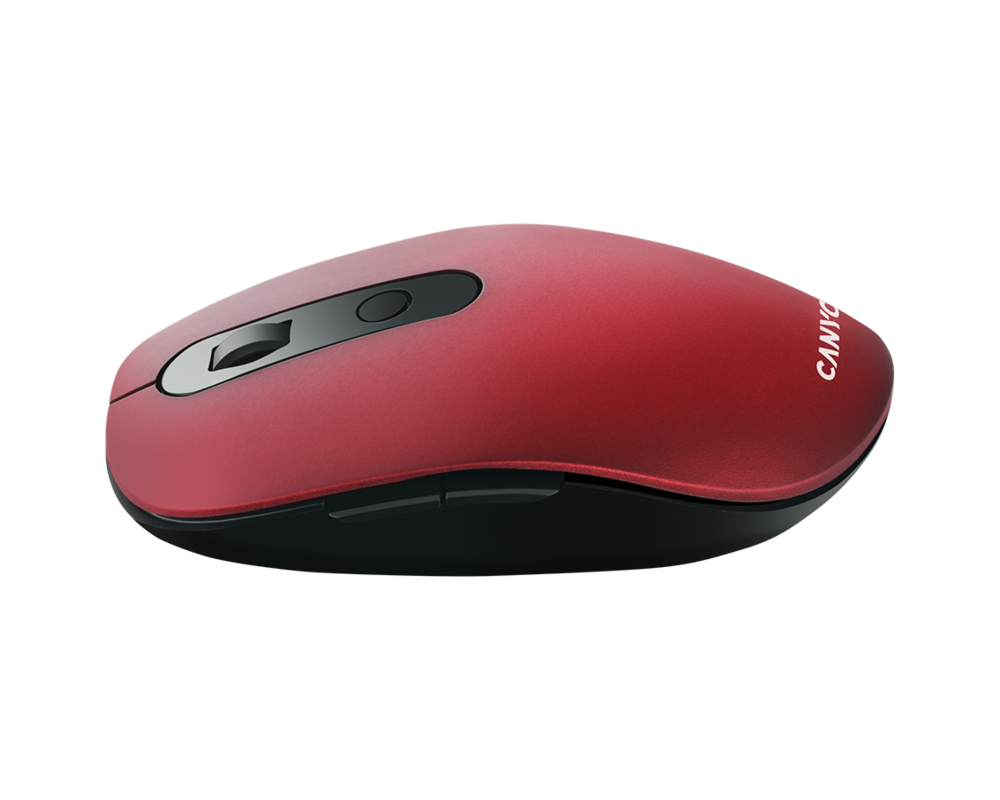 Мишка CANYON mouse MW-9 Dual-mode Wireless Red 10