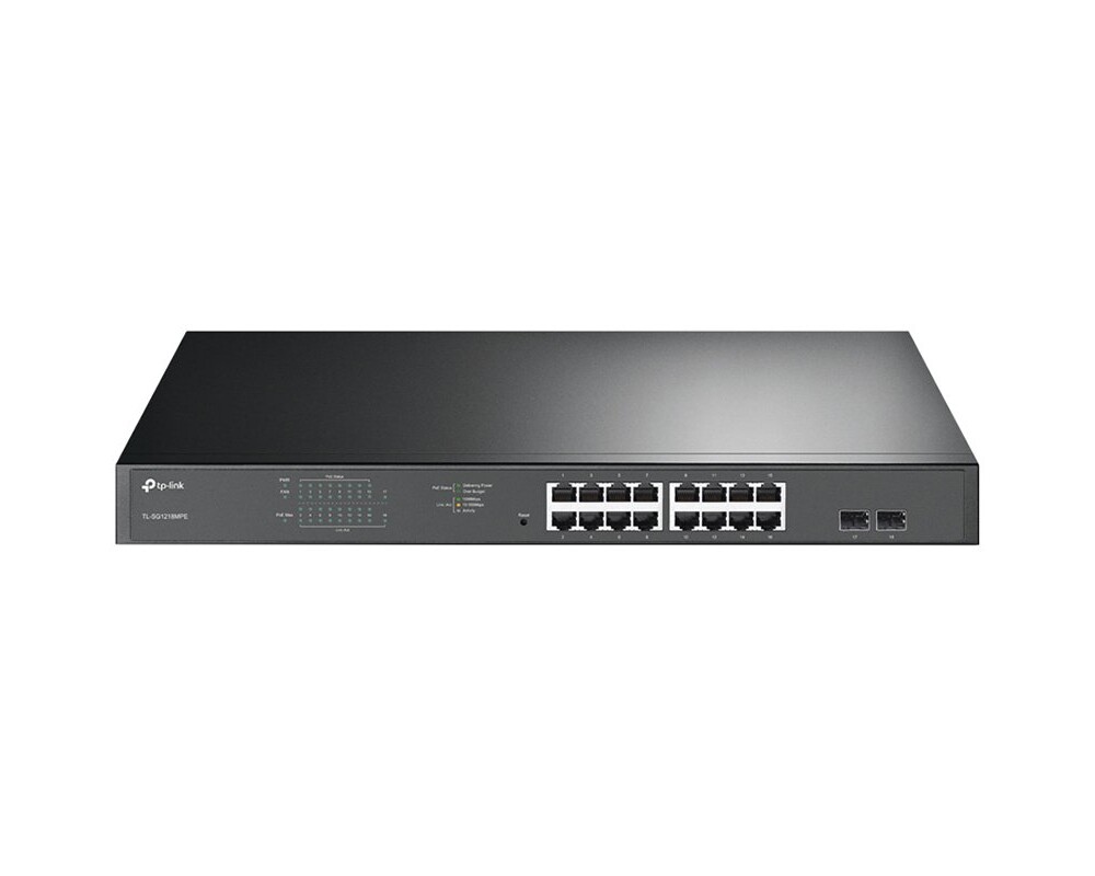 Switch (Комутатор) Управляем комутатор TP-Link Jetstream TL-SG1218MPE 16-gigabit порта PoE+ 2SFP порта 6
