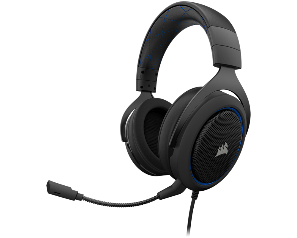 Слушалки CORSAIR HS50 PRO STEREO Gaming Headset Blue EU Version 6