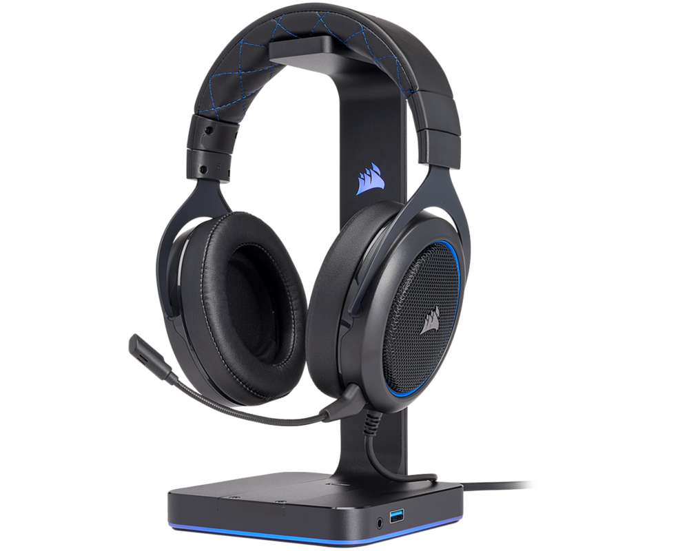 Слушалки CORSAIR HS50 PRO STEREO Gaming Headset Blue EU Version 8